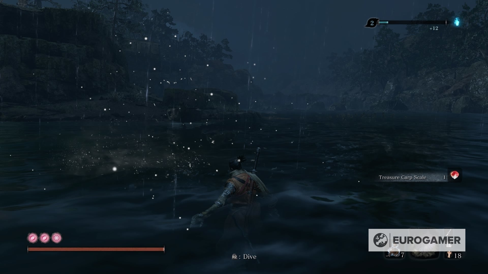 Sekiro Treasure Carp Scale locations where to find all Treasure Carp